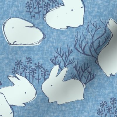 Arctic Hare {Blue}