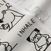 Inhale Exhale Pug