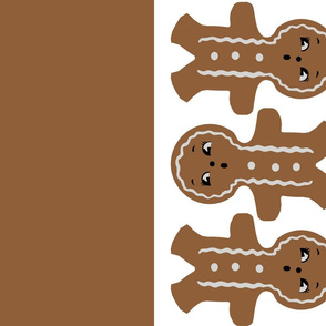 gingerbread man cut and sew 