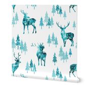 Ice Forest Deer