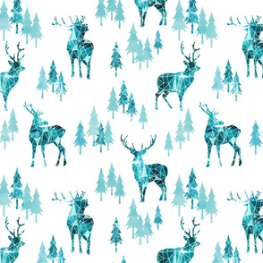 Ice Forest Deer