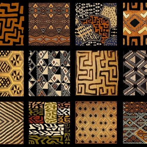 Tribal Collage - Wallpaper width