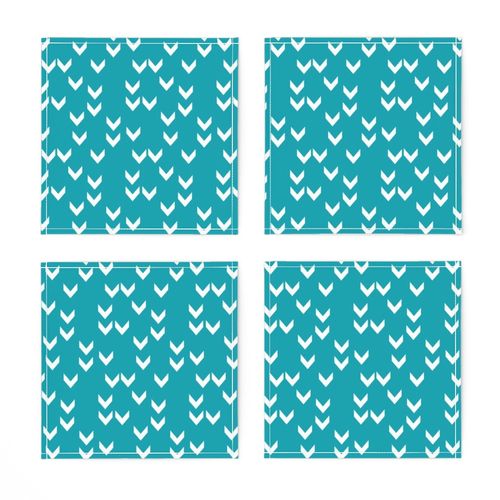 Random Teal Chevron