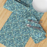 Paisley Damask Teal