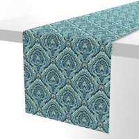 Paisley Damask Teal