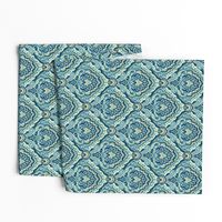 Paisley Damask Teal