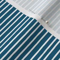 summer stripe blue white