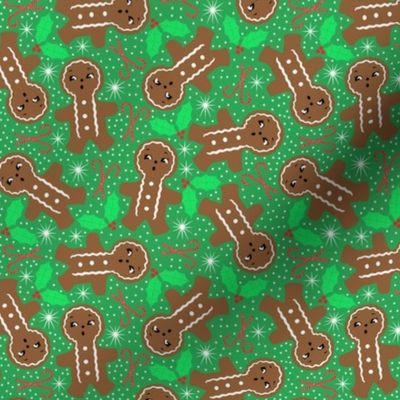 Gingerbread Man Green