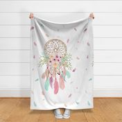 42x72" Dream Catcher Blanket Panel – REQUIRES 2 YARDS IN ANY 42" WIDE FABRIC