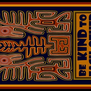 "Be Kind" Inca Tea Towel