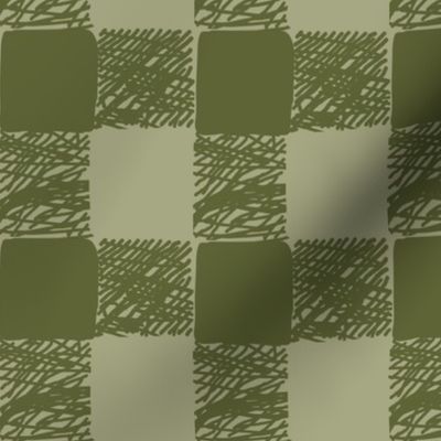 buffalo plaid-sage/olive