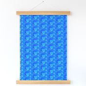 MDZ25 - Small -  Musical Daze Tiles in Blue and Aqua