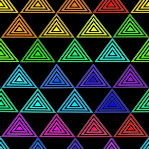 Triangles - Black 