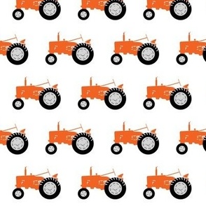 tractors - tractor orange