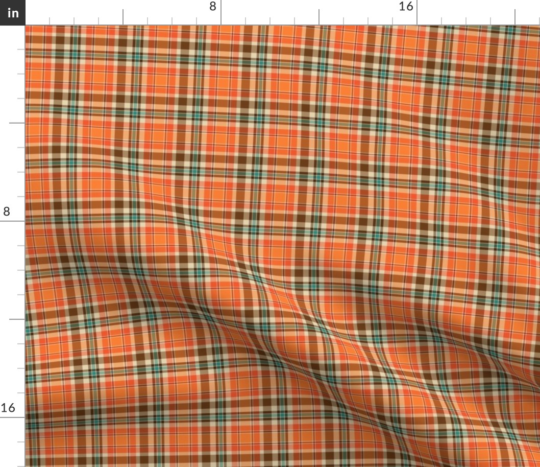 Pumpkin Spice Plaid