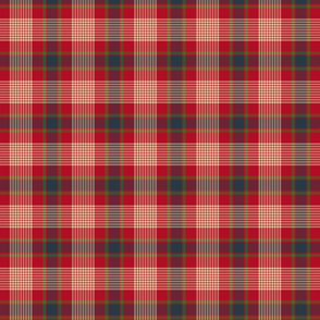 Red Blue and Green Plaid