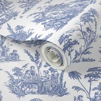 Marseilles Toile ~   Willow Ware Blue and White   