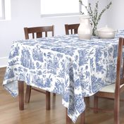 Marseilles Toile ~   Willow Ware Blue and White   