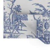 Marseilles Toile ~   Willow Ware Blue and White   