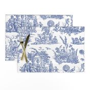 Marseilles Toile ~   Willow Ware Blue and White   