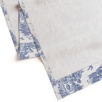 Marseilles Toile ~   Willow Ware Blue and White   