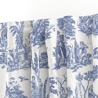 Marseilles Toile ~   Willow Ware Blue and White   