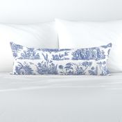 Marseilles Toile ~   Willow Ware Blue and White   