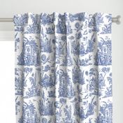 Marseilles Toile ~   Willow Ware Blue and White   