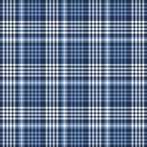 Navy Blue Plaid