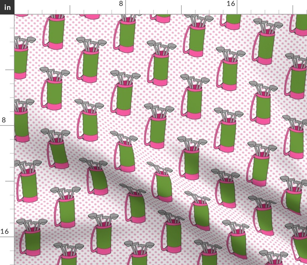 Ladies Golf Club Pattern - Large