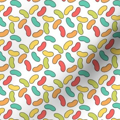 Rainbow Jellybean Pattern