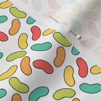 Rainbow Jellybean Pattern