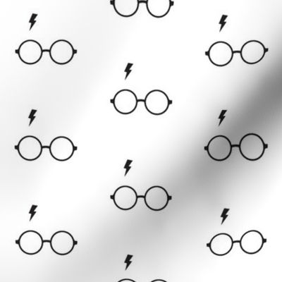 Wizard Glasses // White