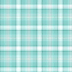 Ice Blue Plaid