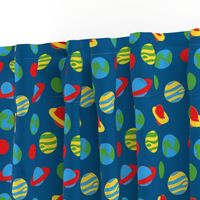 Outer Space Planet Pattern