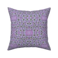 flower dots/lavender