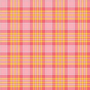 Pink and Yellow Plaid