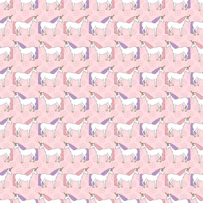 Pink and Purple Unicorn Pattern