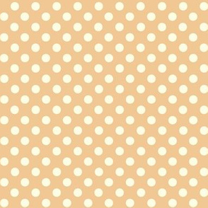 Dolly Dots Peach Large Colour