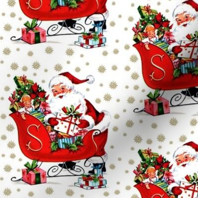 custom santa claus sleigh christmas
