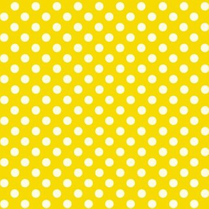 Dolly Dots Yellow Large Colour