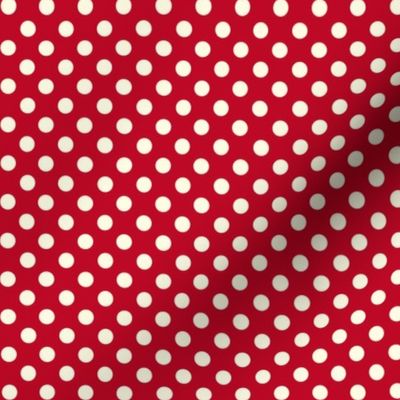 Dolly Dots Red Large Colour