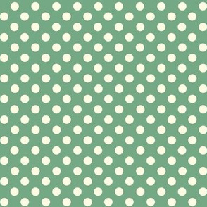 Dolly Dots Dustygreen Large Colour