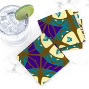 Hawaiian mandala quilt