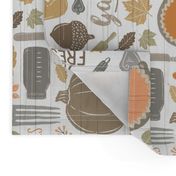 Sing for Your Supper THANKSGIVING // Gather Round & Give Thanks - A Fall Festival of Food, Fun, Family, Friends, and PIE! (RR for Fat Quarter Tea Towels)