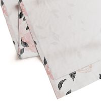 vintage blush floral-bw