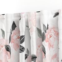 vintage blush floral-bw