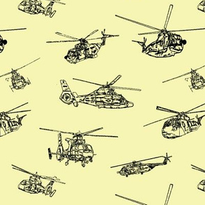   Choppers on Yellow // Small