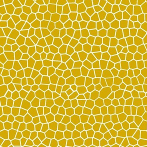 Bee Hive Mosaic Golden