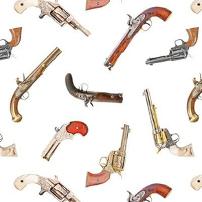 Pistol Fabric, Wallpaper and Home Decor | Spoonflower